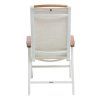 memphis 0103501 5800 multipositonssessel weiss matt beige back