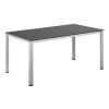 cubic 0301821 0000 dining tisch 160x95 silber anthrazit object