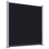 dark grey 160mmx20mm 1920 75mm alu post top bottom rail 2
