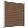 teak 160mmx20mm 1920 75mm alu post top bottom rail 2