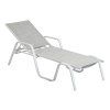basic plus 0301214 5200 stapelliege weiss matt hellgrau object