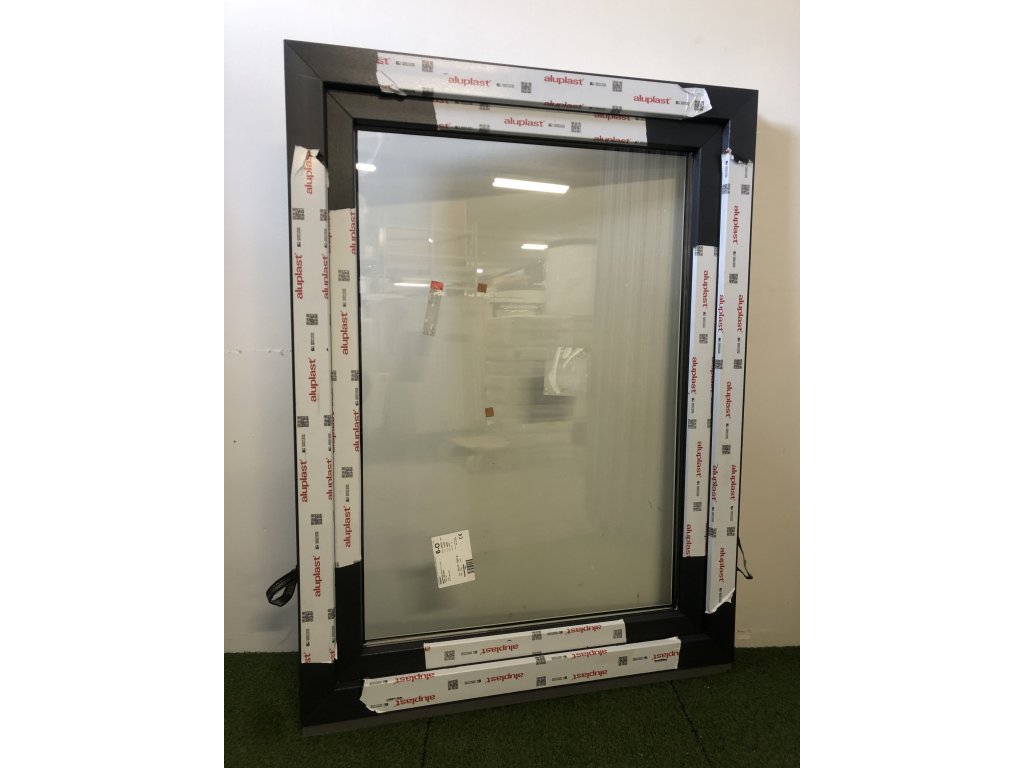 Plastové okno 90x120 (900x1200mm) Bílá/Antracit