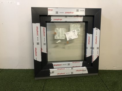 Plastové okno 60x60 (600x600mm) Bílá/Antracit