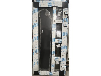 Dveře 95x205 4x průhled Bílá/Antracit