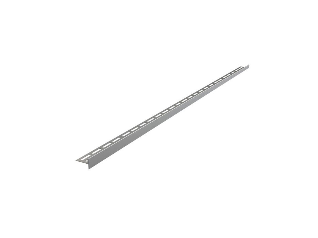ALCA APZ902M lišta 1000x12mm pro spádovanou podlahu, pravá, nerez mat