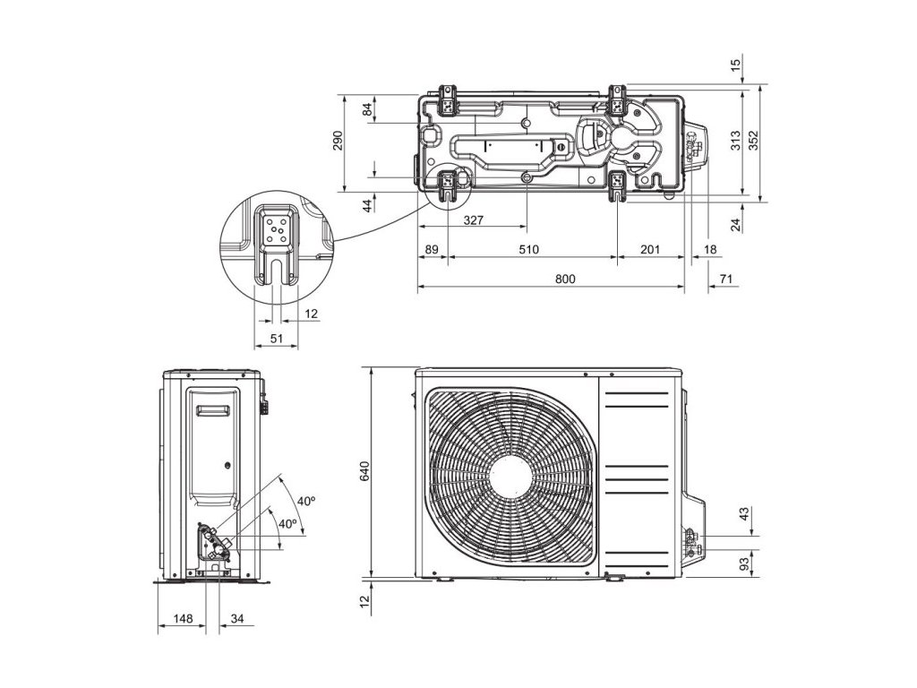 NIBE AMS 10-6 + LUCIE 200-6 SPLIT tepelné čerpadlo 6kW, 3x400V - StavProMont s.r.o.