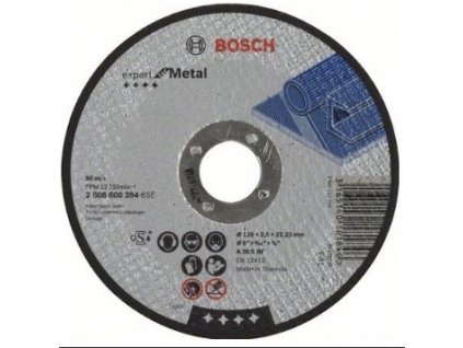 BOSCH EXPERT FOR METAL AS 30 S BF kotouč dělící Ř125mm, rovný, na kov