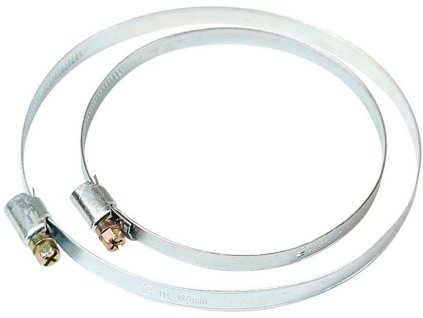 HACO HS W1 100 hadicová spona, pozink
