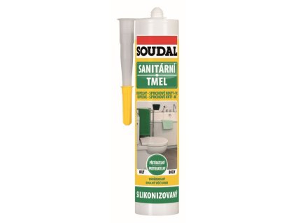 SOUDAL sanitární tmel 300ml, bílá