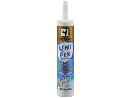DEN BRAVEN MS UNIFIX CLEAR lepicí a těsnicí tmel 290 ml, transparentní