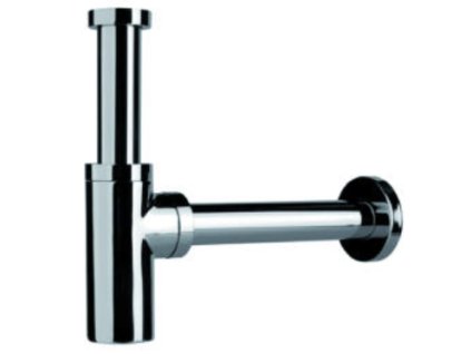 JIKA MIO designový sifon k umyvadlu DN32, s převlečnou maticí 5/4, chrom