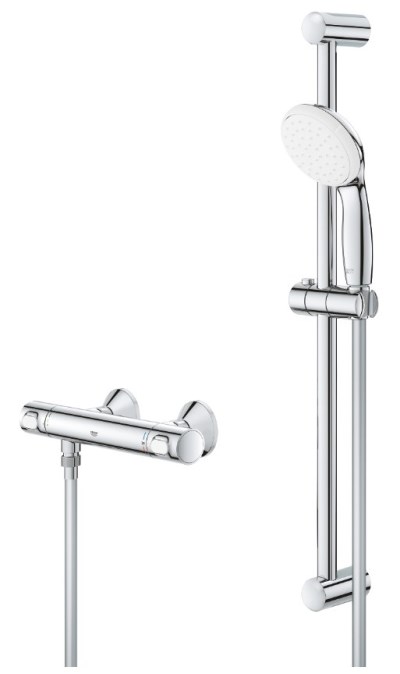 GROHE GROHTHERM 500 sprchový set 100mm, s termostatickou baterií, chrom