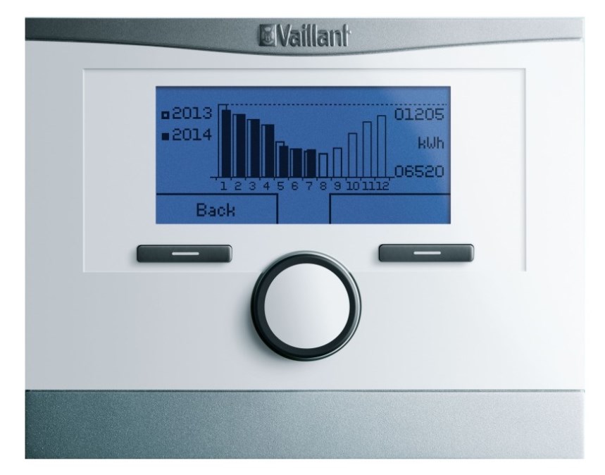 VAILLANT MULTIMATIC 700 F ekvitermní regulace týdenní, bílá