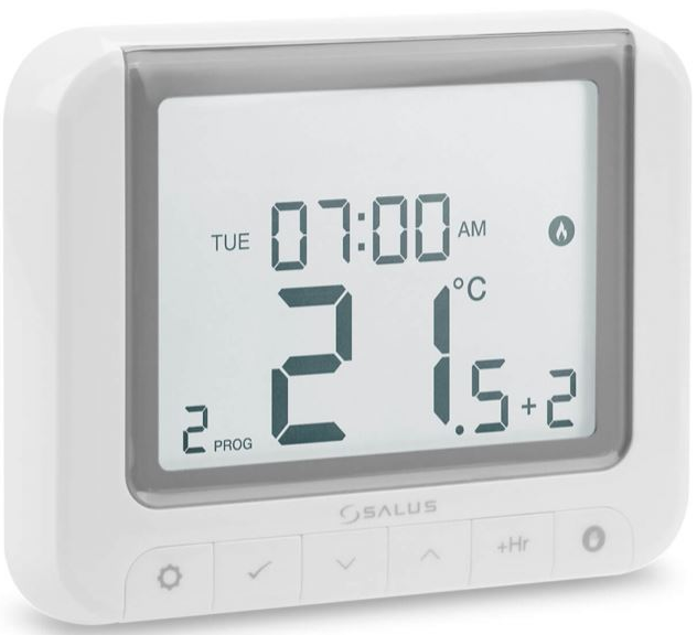 Regulace prostorová Thermocontrol týdenní Digitální drátový termostat RT520 s OpenTherm komunikací 5-33,5°C/230 V/2 AA