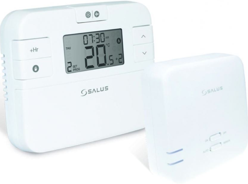 Regulace prostorová Thermocontrol týdenní Digitální bezdrátový termostat SALUS RT510RF 5-35°C/0-230V/16A/868MHz bílá