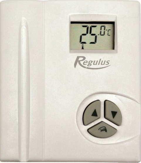 Regulace prostorová - denní TP69 - pokojový termostat LCD displej 5-35 °C bílá