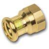 SANHA PRESS GAS 11270G přechodka 22x1/2", s koncem na vnitřní lisování a s vnitřním závitem, plyn, měď