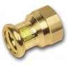 SANHA PRESS GAS 11270G přechodka 15x1/2", s koncem na vnitřní lisování a s vnitřním závitem, plyn, měď