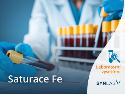 Saturace Fe laboratorní vyšetření SYNLAB