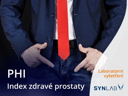 Test PHI Index zdravé prostaty Synlab