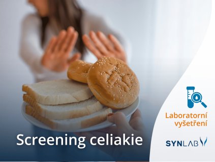 Laboratorní test screening celiakie SYNLAB