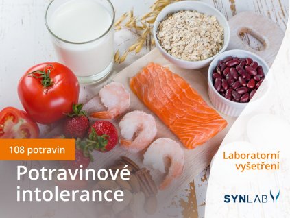 Potravninové intolerance 108 laboratoře Synlab