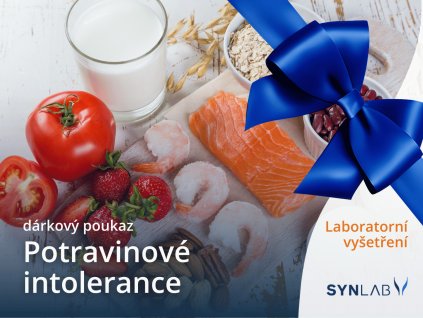 Dárkový poukaz potravinové intolerance SYNLAB