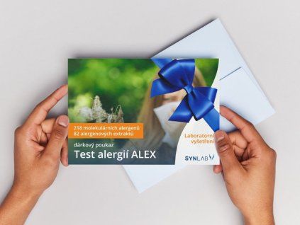 Dárkový poukaz test alergií ALEX SYNLAB