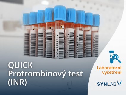 QUICK Protrombinový test (INR) SYNLAB