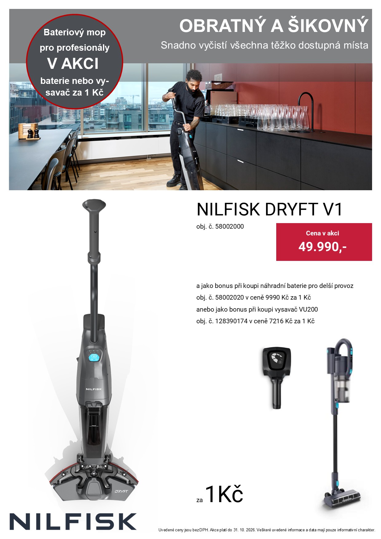 Nilfisk akce