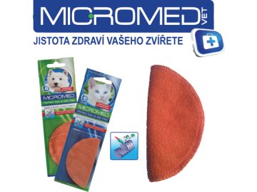 MICROMED Utěrky na oči a uši PES