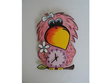 Hodiny havránek 31cm