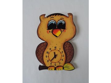 Hodiny sova 31cm
