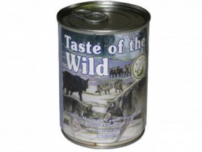 Taste of the Wild Sierra Mountain 390g konz.pes