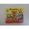 Dřevěná cedulka na dveře - PRACOVNA - kočička
