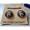 Náušnice Lovemusic - pecky