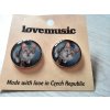 Náušnice Lovemusic - pecky
