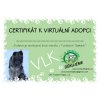 CERTIFIKÁT K ADOPCI "VLK"