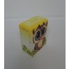 Dřevěná pokladnička rovná  v.13,5cm
