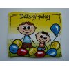 Dřevěná cedulka na dveře - DĚTSKÝ POKOJ - chlapečci