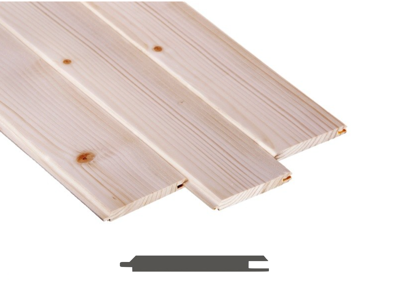 Tatranský profil - 66x10 mm Dĺžka: 3m