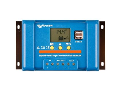4506 11633 o bluesolar pwm lcd usb 12 24v 30a front