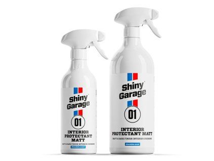 Impregnace plastů interiéru Protectant Matt Shiny Garage
