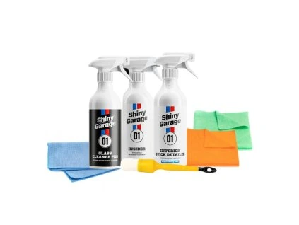Sada na čištění interiéru a autoskel