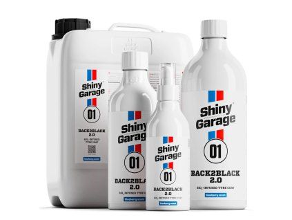 Oživovač a impregnace pneumatik Back2Black 2.0 Shiny Garage
