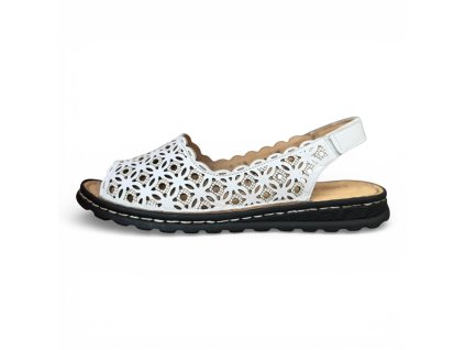 Liskamm sandály P050 S4112 White