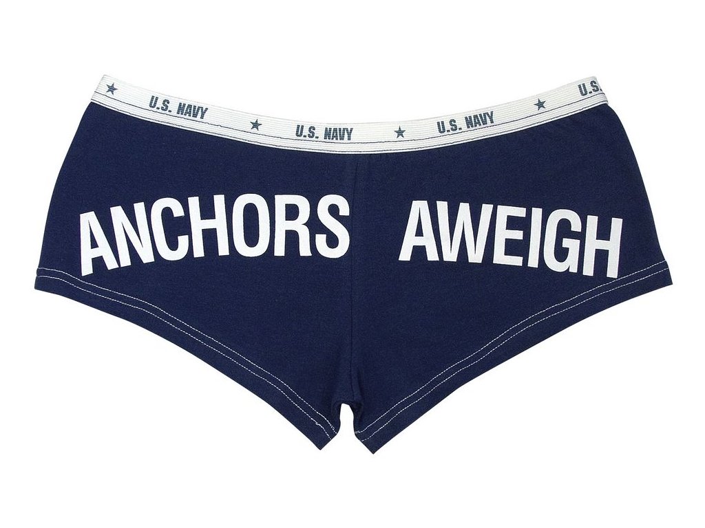 Kalhotky Anchors Aweigh Námořnická Modrá