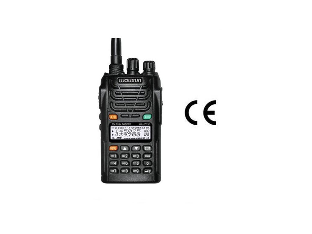 Wouxun KG-UVD1P dualband VHF/UHF IP55