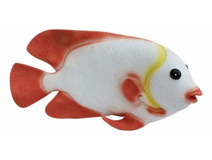 Dekorativní žluto-červeno-bílá ryba 5703