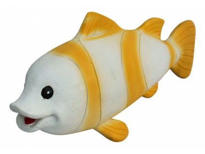 Dekorativní žluto-bílá ryba 5700